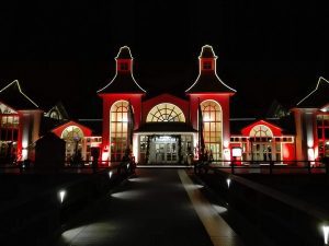 Weihnachtliche Seebrücke Sellin